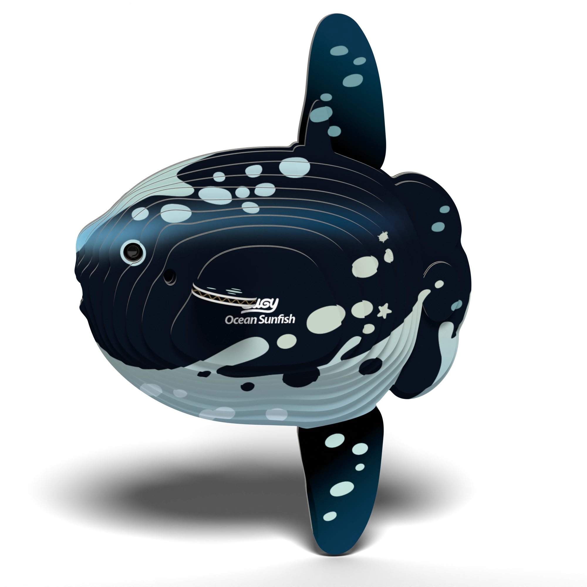 EUGY Ocean Sunfish 3D Puzzle - contains 27 puzzle pieces