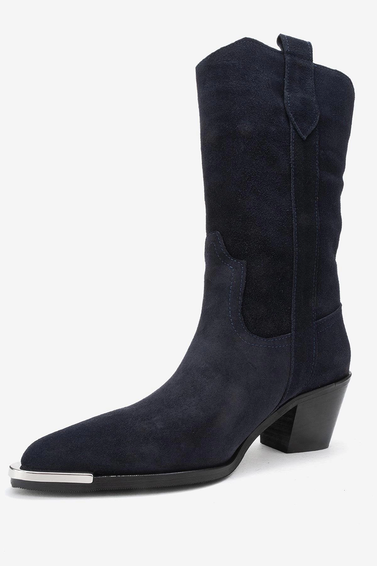Forever & Always Womens Alvi Leather Western Boots