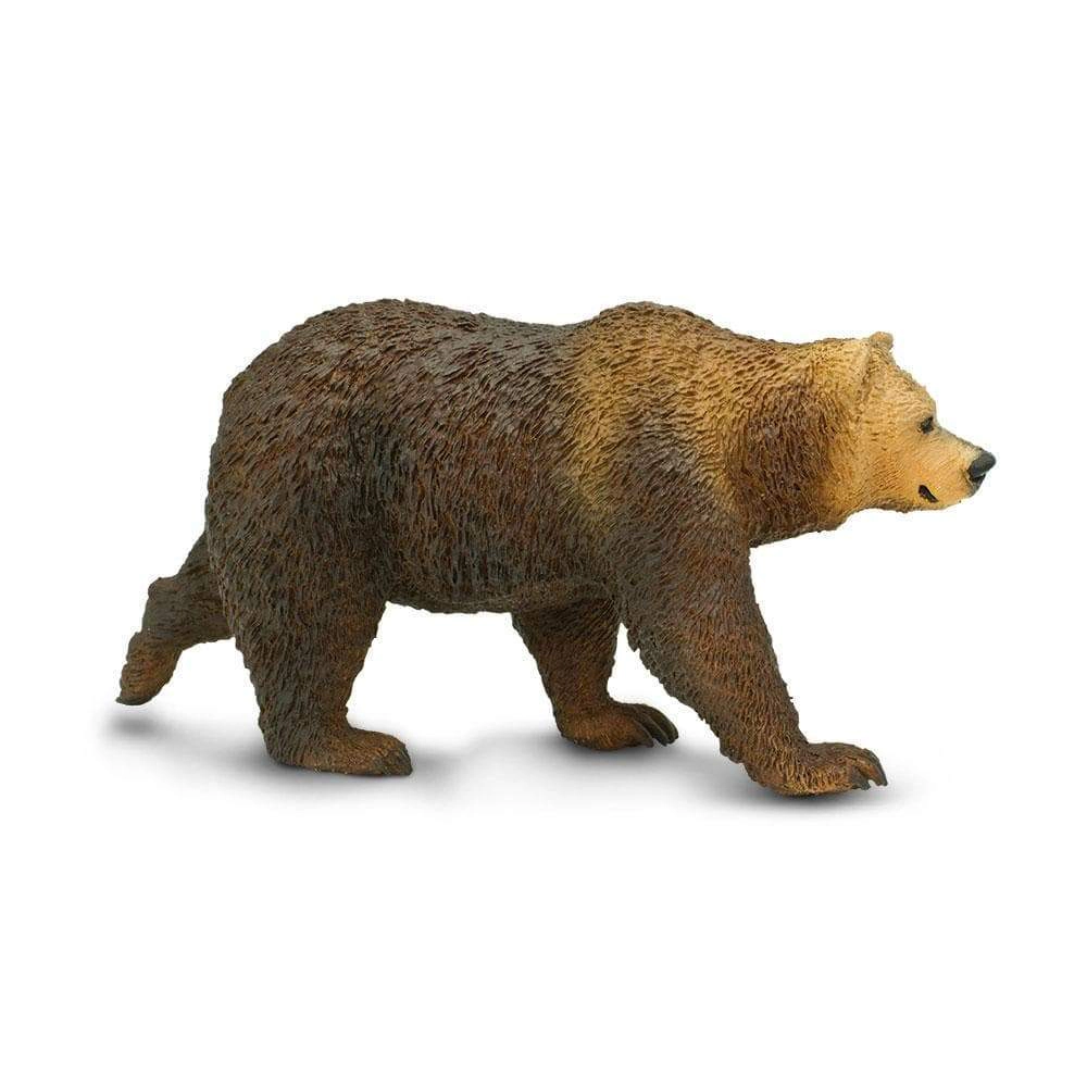 Safari Ltd. - Grizzly Bear Kids Toy Figure
