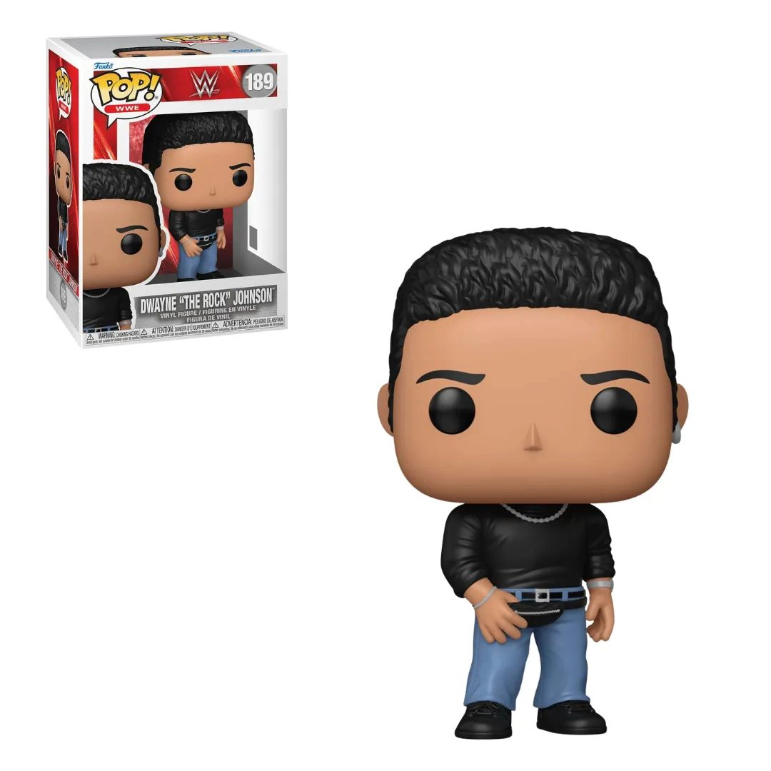 Funko Pop! WWE: Dwayne the Rock Johnson w Fanny Pack #189