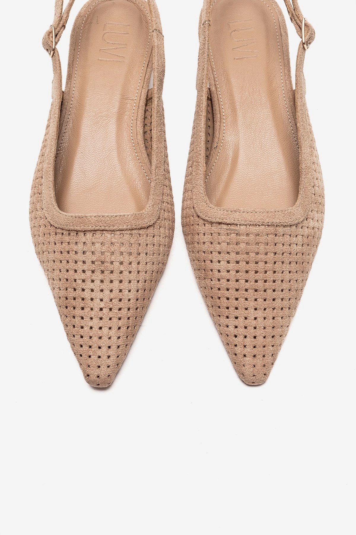 Prologue Shoes Womens Aviva Slingback Pointed Toe Pump