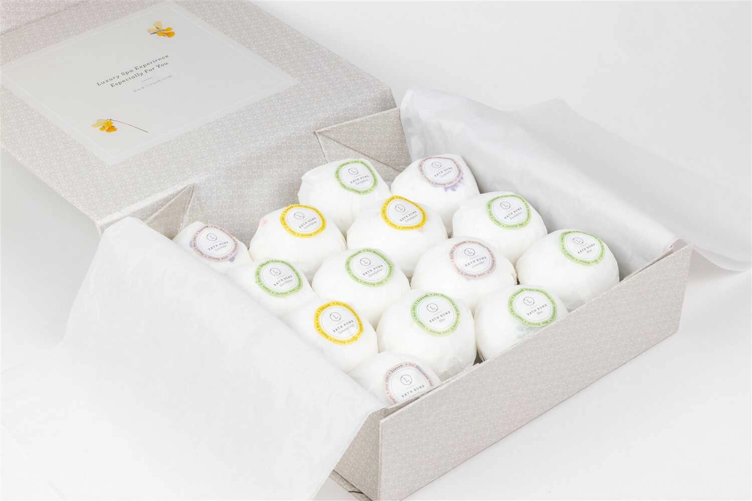 Lizush Bath Bombs Gift Box