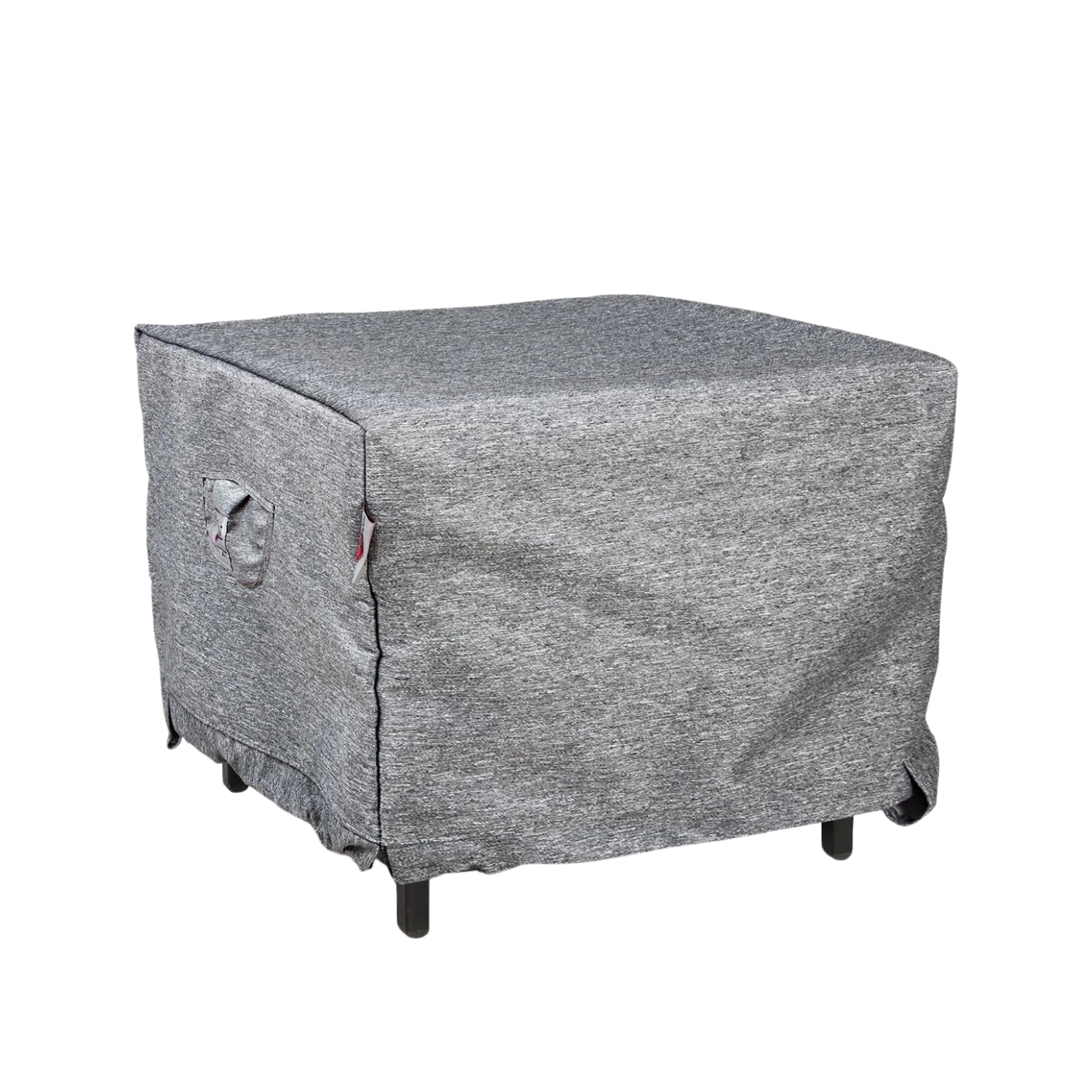 Summerset Shield Platinum 3-Layer UV Resistant Outdoor Accent Table Square Cover - 26x26", Grey Melange