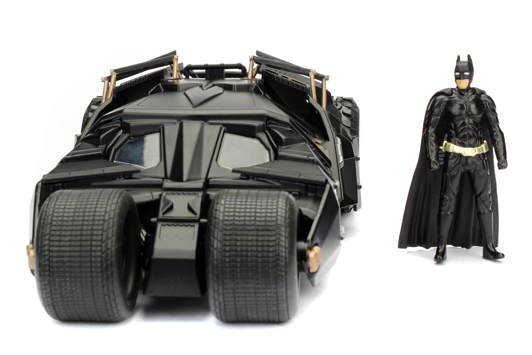 Jada 2008 "The Dark Knight" Tumbler Batmobile with Batman Diecast Figurine 1/24 Diecast Model Car by Jada