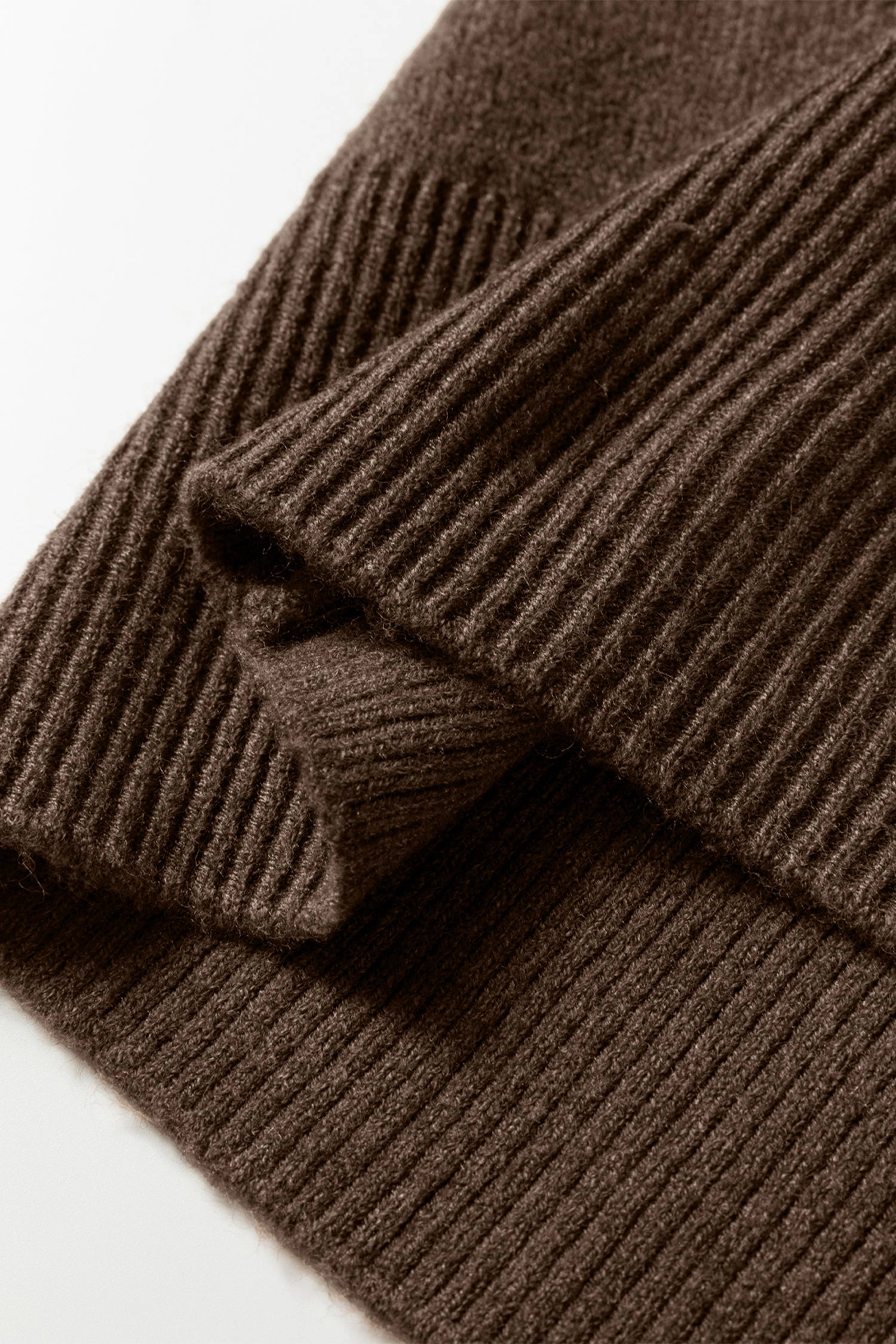 Threaded Pear Women's Renata Ribbed Edge Knit Sweater