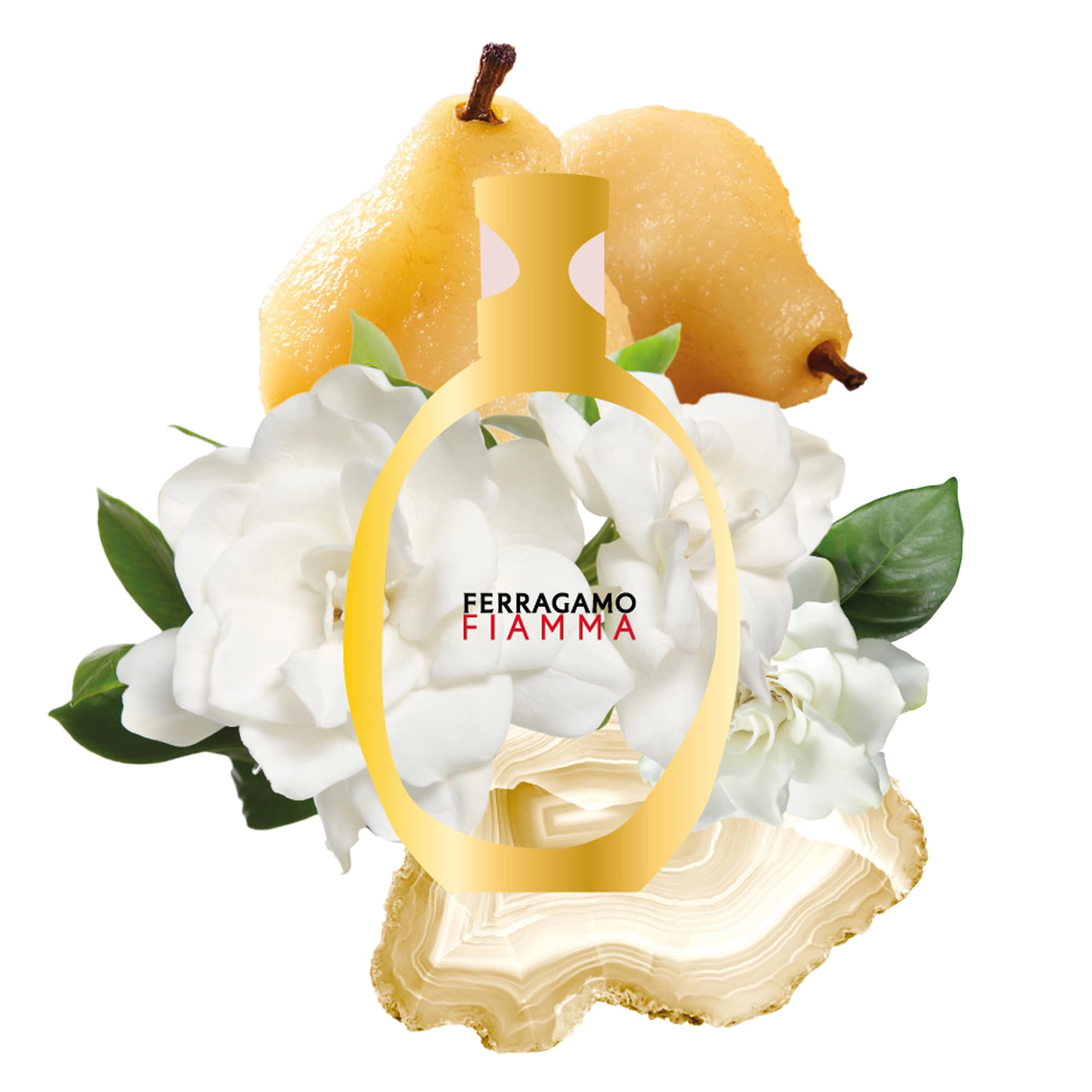 Salvatore Ferragamo Fiamma Eau de Parfum for Women, Woody Floral Luxury Fragrance 3.4 oz