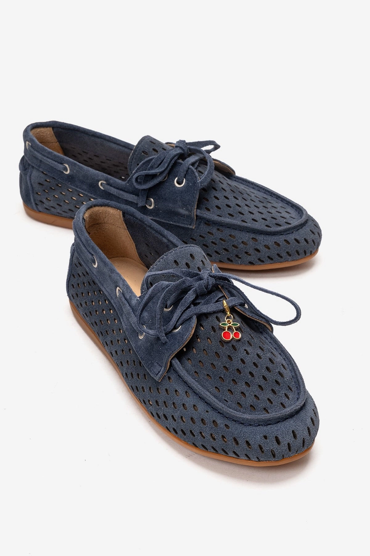 Forever & Always Womens Stevo Leather Lace Up Loafer