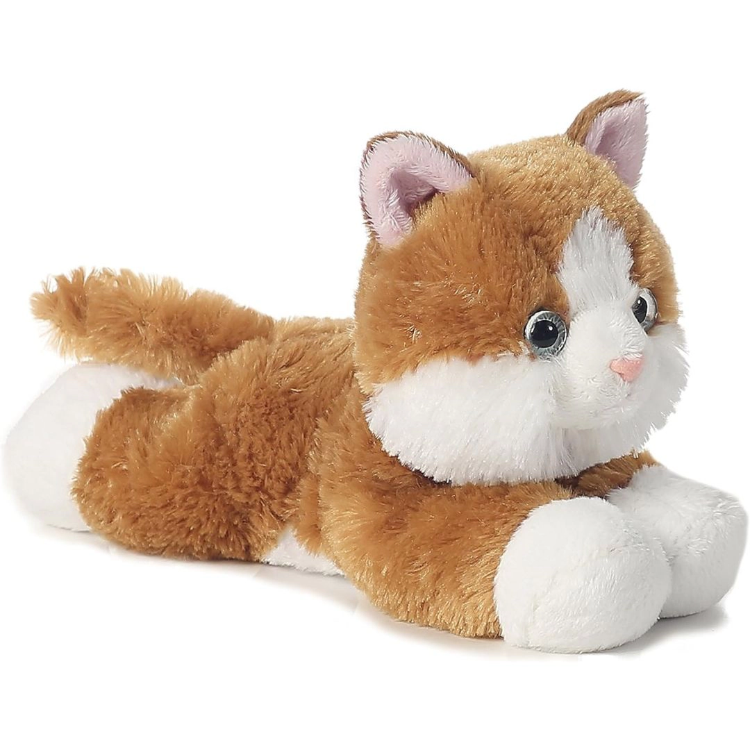 Aurora Mini Flopsie Sunshine Tabby Cat 8-Inch Stuffed Animal Plush