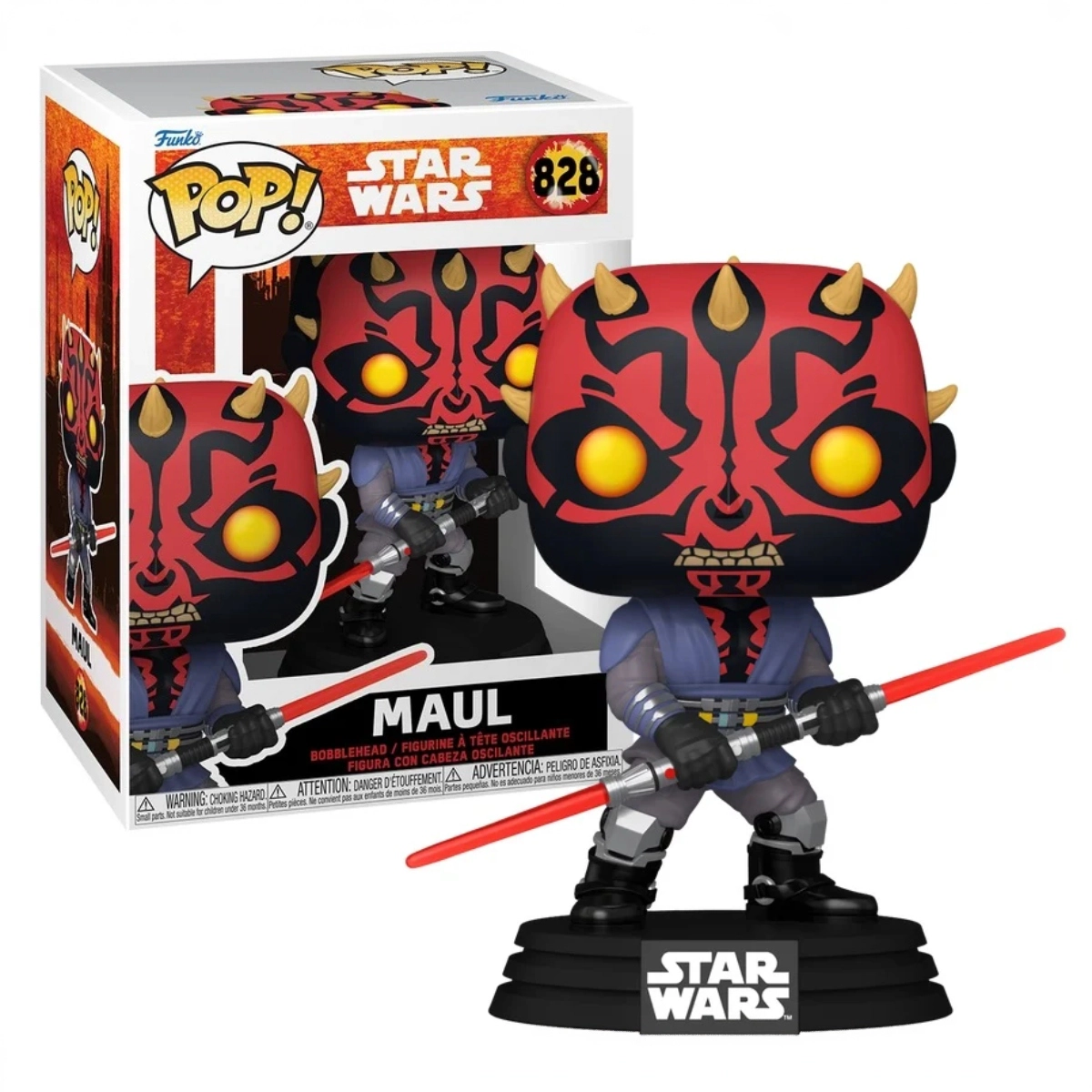 Funko Pop! Star Wars Maul Shadow Lord: Maul #828