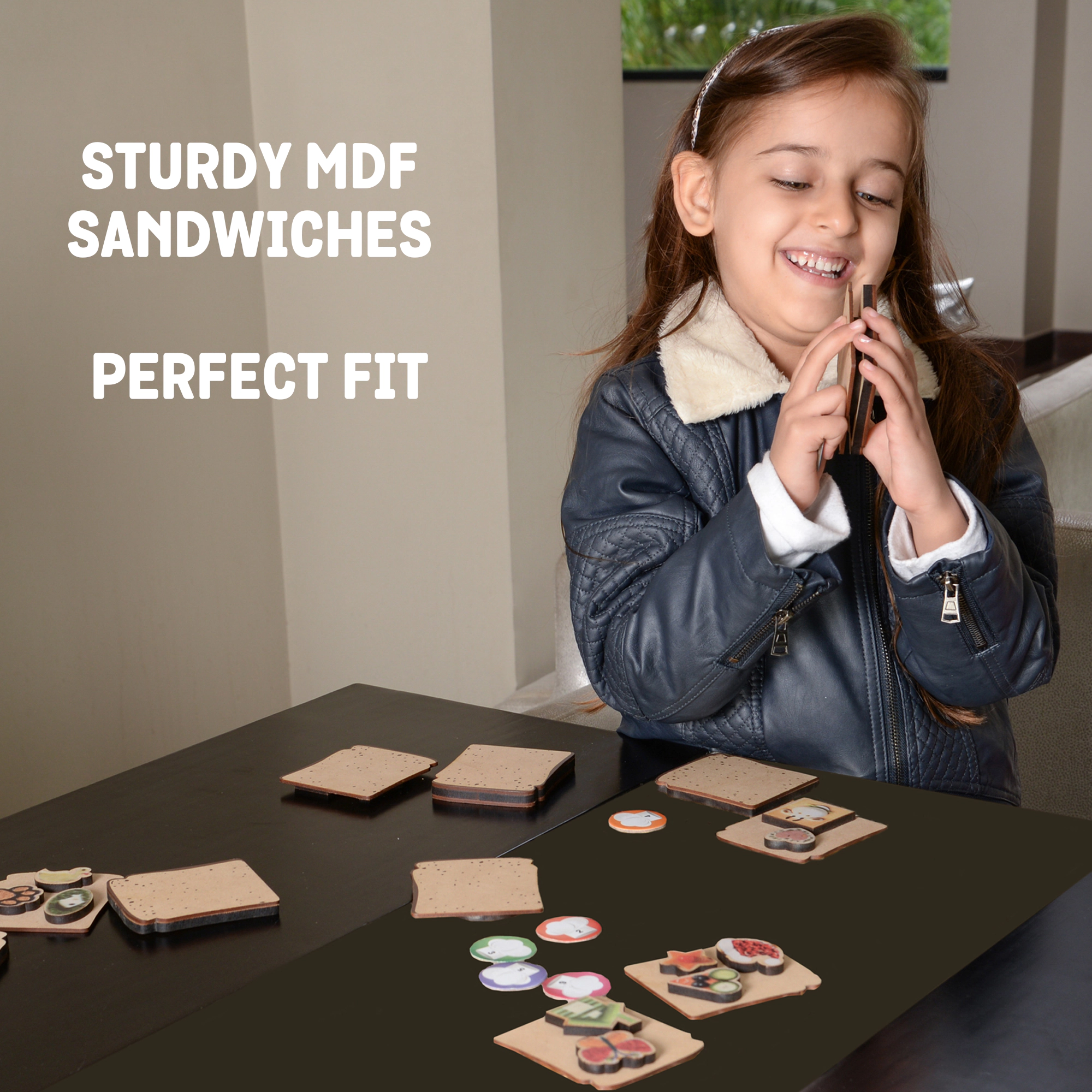 Chalk & Chuckles Sandwich Mix up - 1-5 Players