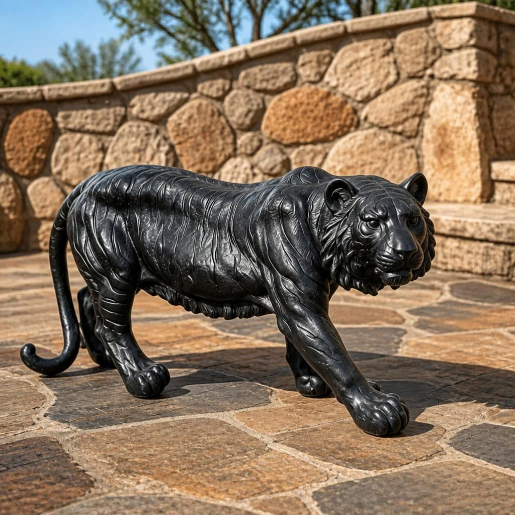 WOW PIONEER Decorative Handcrafted Resin Statue Sculpture Art Piece for Home Living Room Office Garden Accent Decor