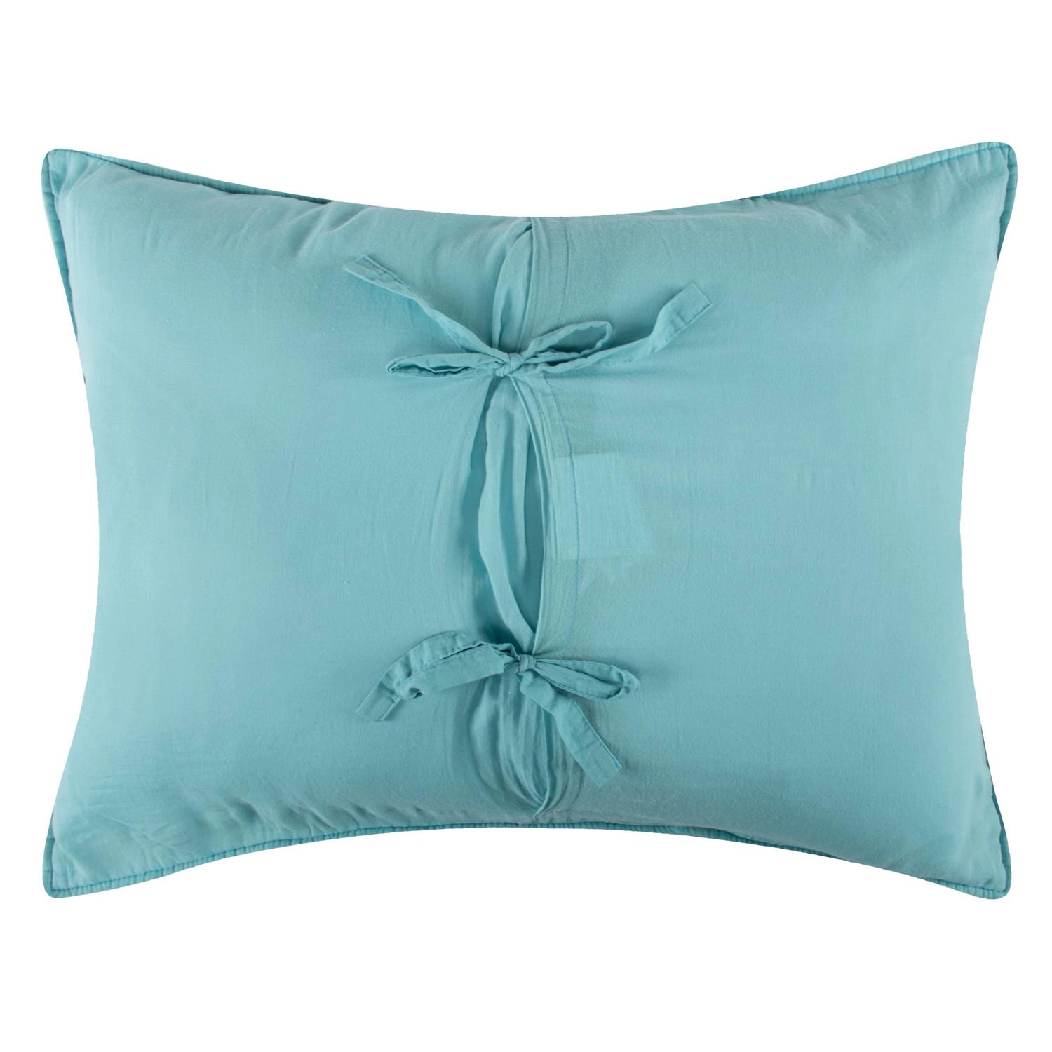 Greenland Home Fashions Jewel Luxurious Super Soft Decorative Pillow Sham