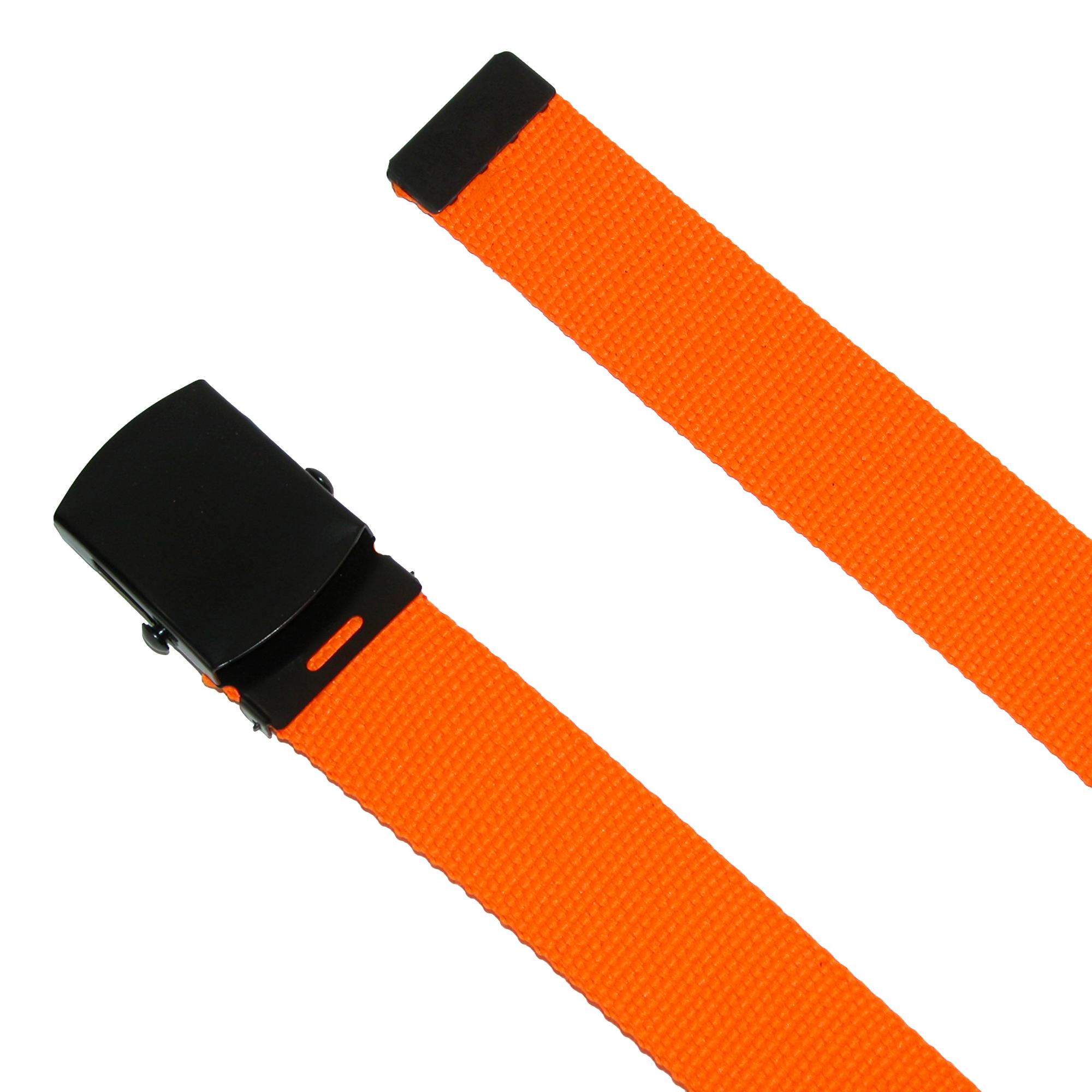 CTM Plus Adjustable 1.25 Inch Wide Neon Fabric Web Belt