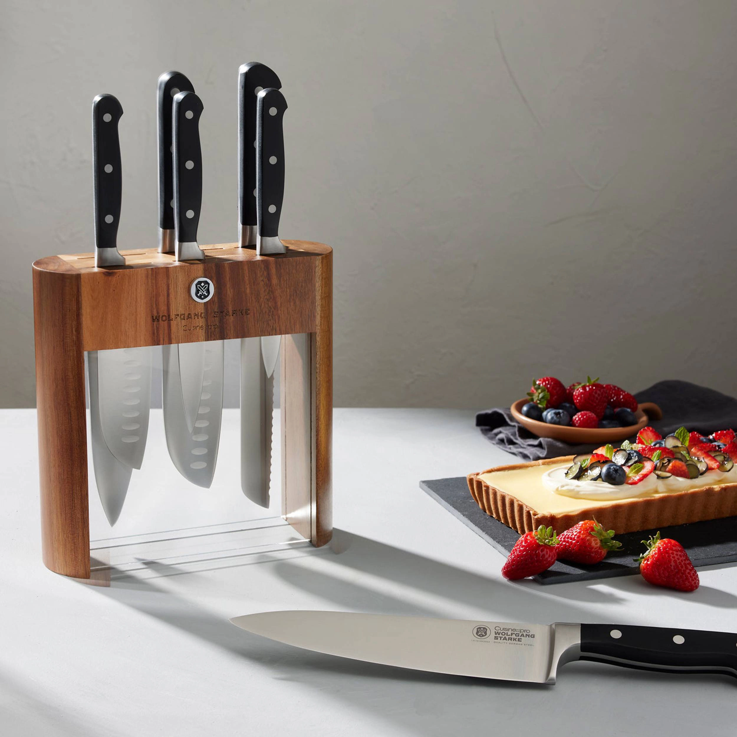 Cuisine::pro® WOLFGANG STARKE Klar Knife Block 7 Piece