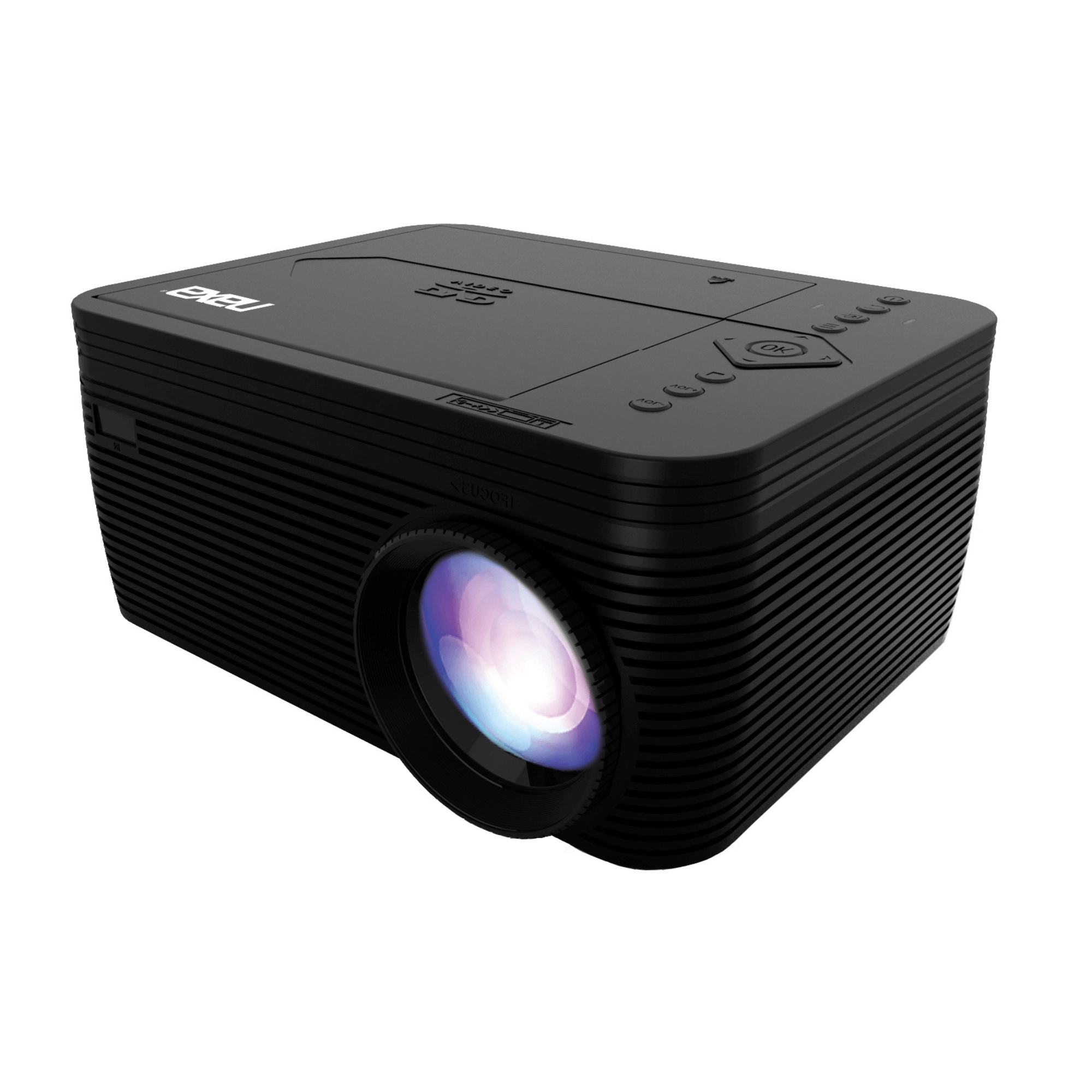 Naxa 150" Home Theater LCD Projector with Built-In DVD Player