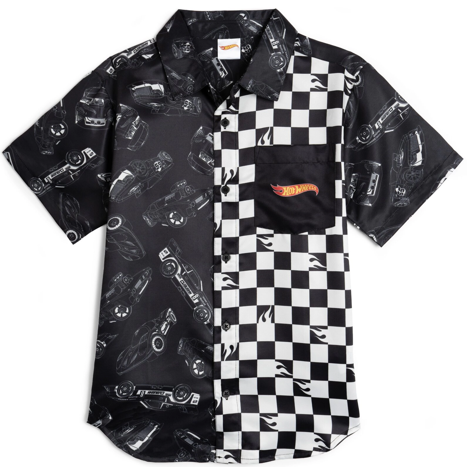 Hot Wheels Boys' Button-Down Shirt