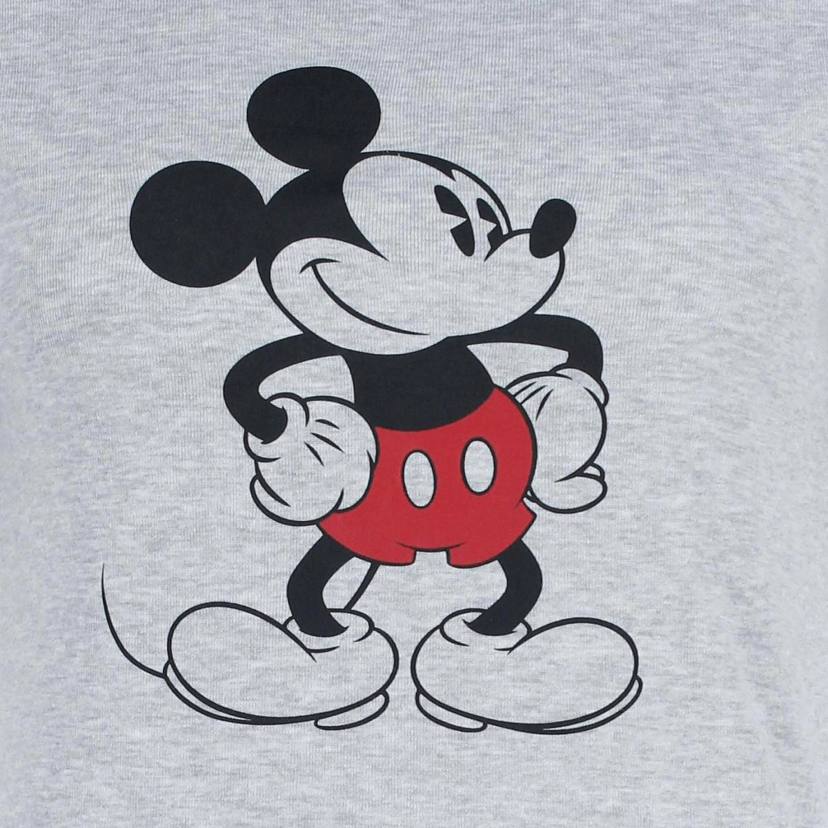 Jerry Leigh Women's Plus Size Disney Mickey Crewneck Short Sleeve Tee