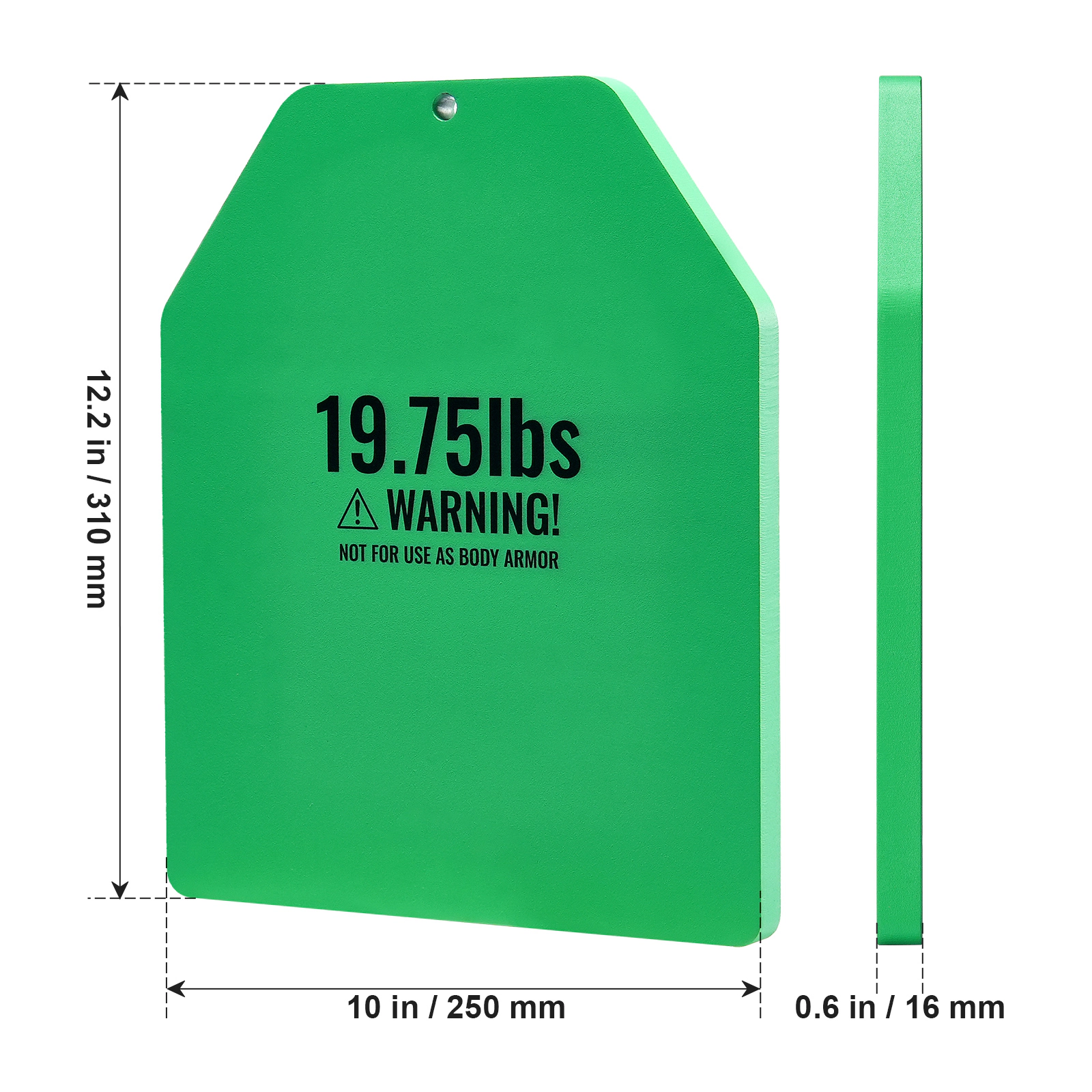 HONGGE Weight Vest Plates Pairs Premium Steel Weighted plates Contoured Ergonomic Fit – WODs Additional Weight for