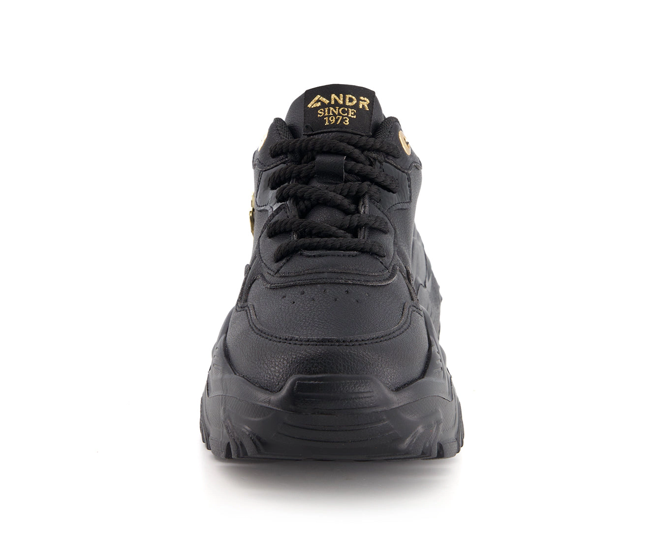 Andrea Womens Chunky Sneakers With Golden Heart