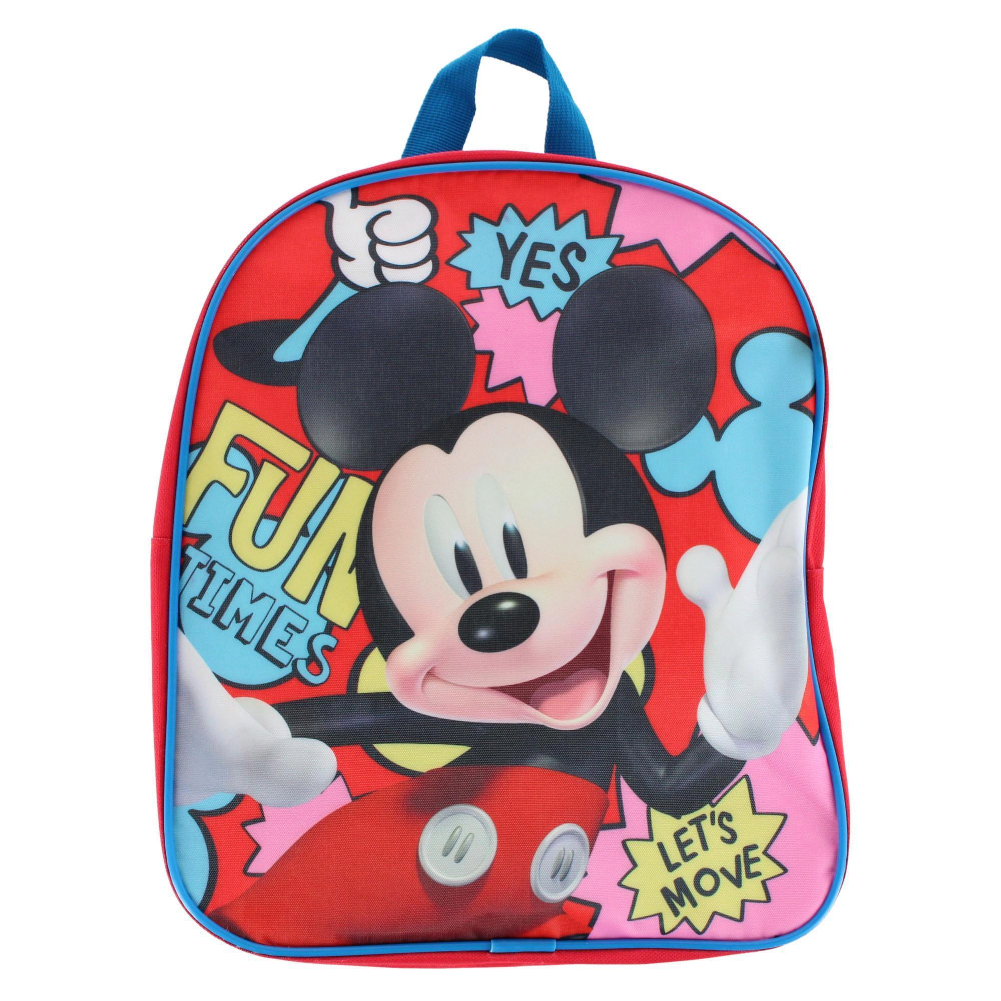 Textiel Trade Kids Mickey Mouse 12 Inch Backpack