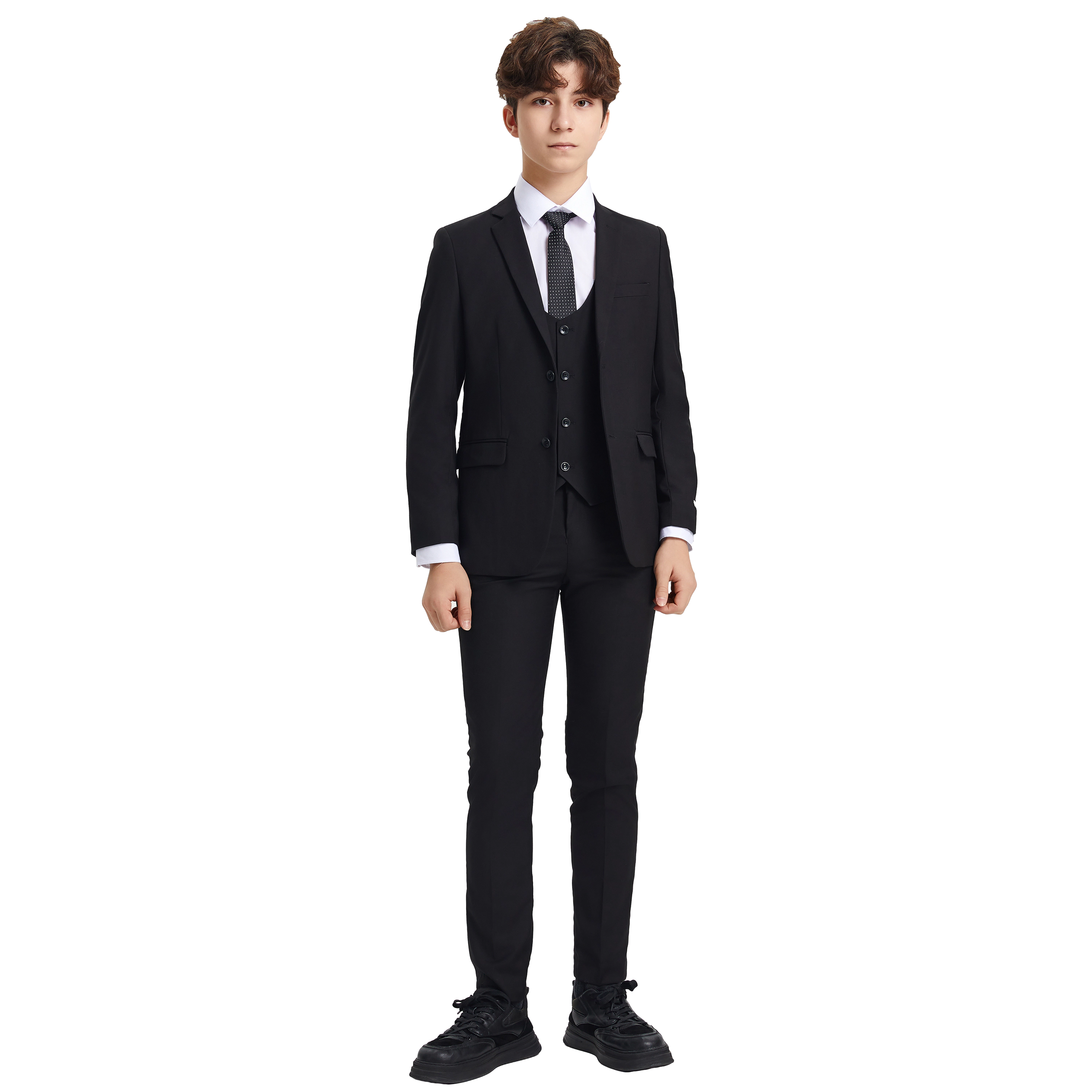 Stacy Adams Little & Big Boys Slim Fit 5-Pc. Suit Set