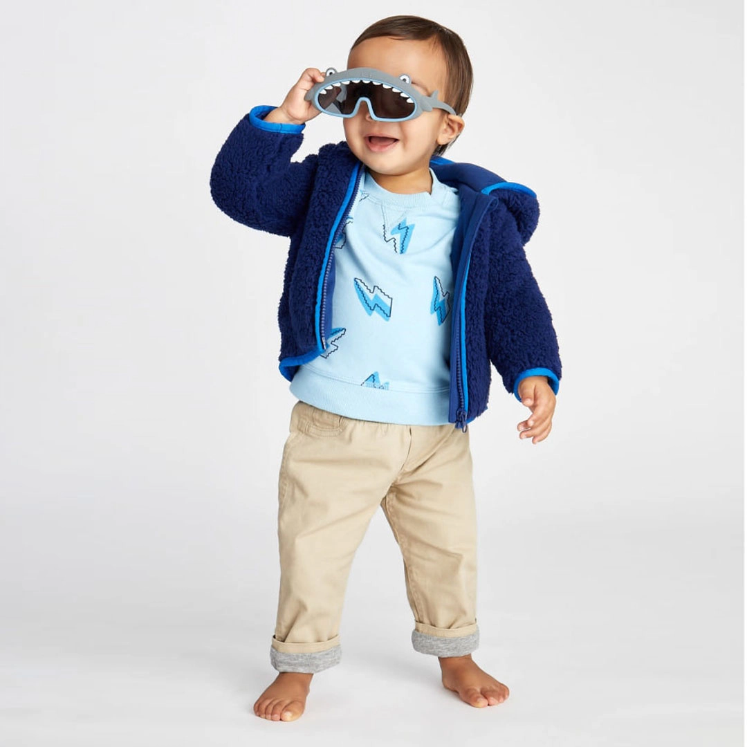Rockets of Awesome Mini Easy Khakis For Baby Boy