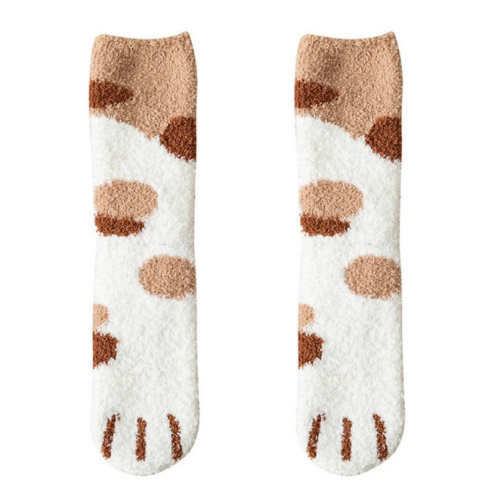 Wardrobe Whimsy Cat Claw Socks Paw 6 Pairs Women Fuzzy