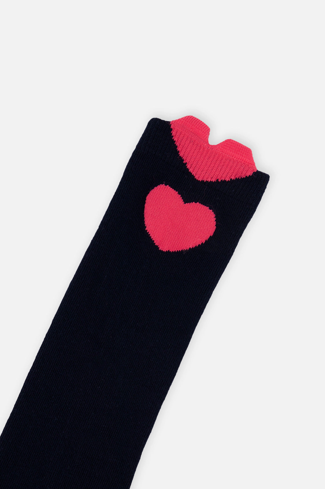 Deux par Girls Ribbed Heart Socks (3 Pairs)