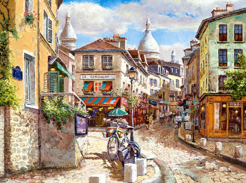 CASTORLAND 3000 Piece Jigsaw Puzzles, Montmartre Sacre Coeur, Puzzle of France, Paris, Adult Puzzles, C-300518-2