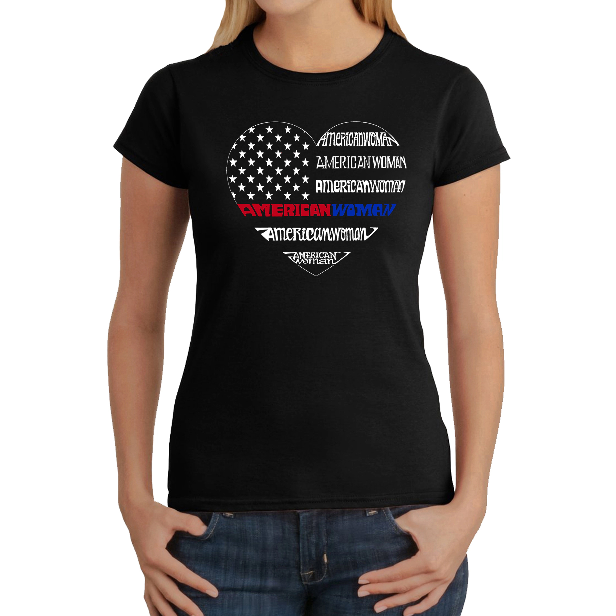 LA Pop Art Women's Word T-Shirt