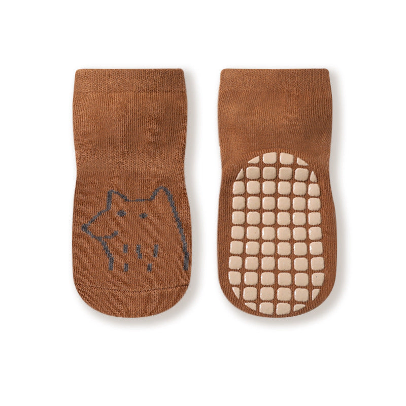 MyKids-USA Baby Cartoon Graphic Non-Slip Floor Socks Autumn