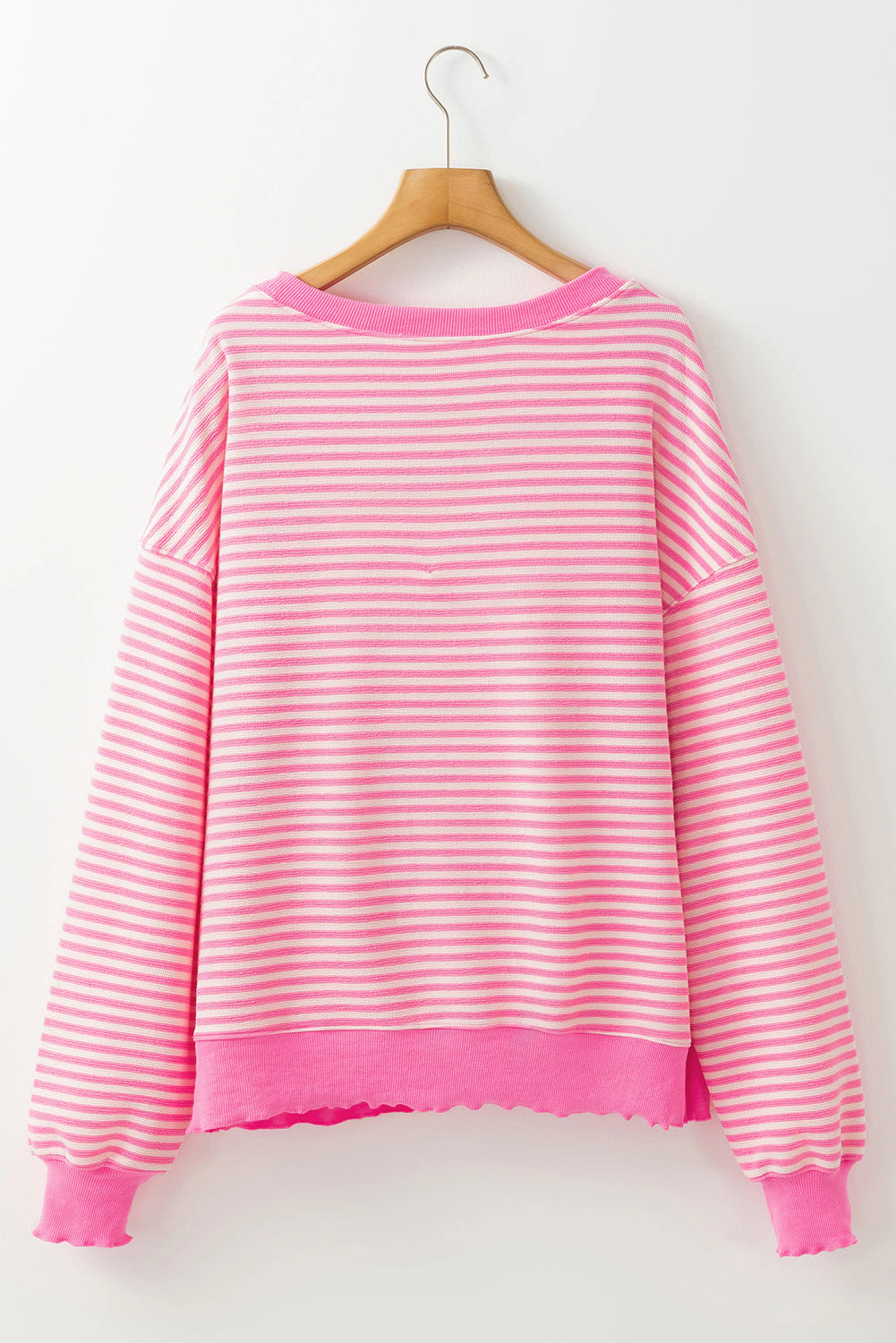 Threaded Pear Women's Eliana Loose Drop Shoulder Long Sleeve Top