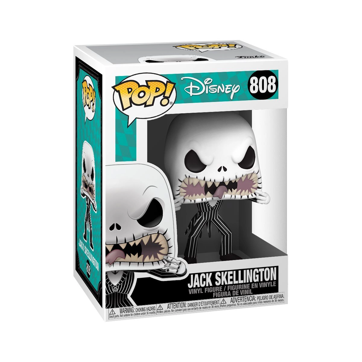 Funko Pop! Nightmare Before Christmas - Jack Skellington Scary Face #808