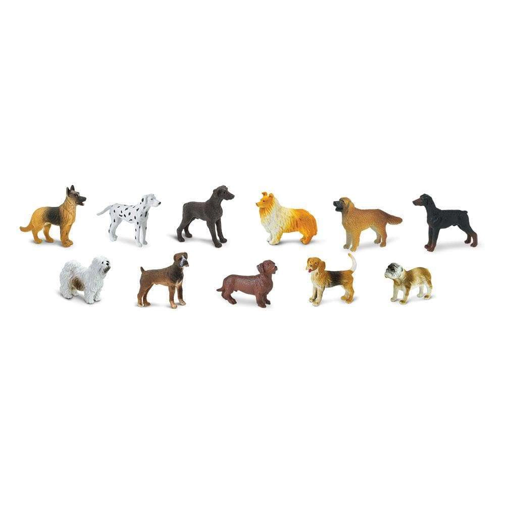 Safari Ltd. - Dogs TOOB - contains 11 Mini Figurines