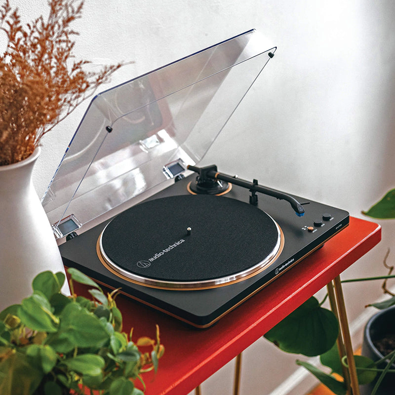 AUDIO-TECHNICA AT-LP70XBT-BS Fully Automatic Bluetooth Belt-Drive Turntable