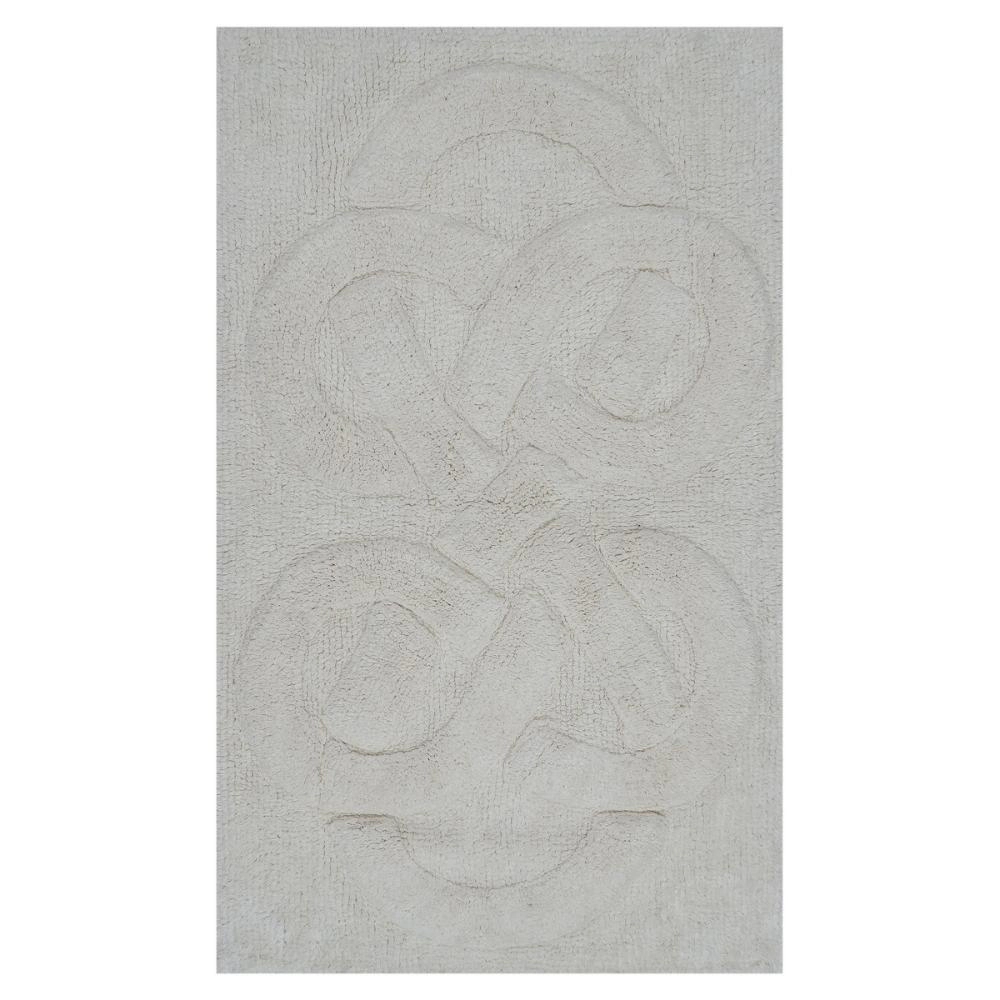 Tuft Twisted 220 GSF Non Skid Back Bath Rug 21in x 34in by Knightsbridge