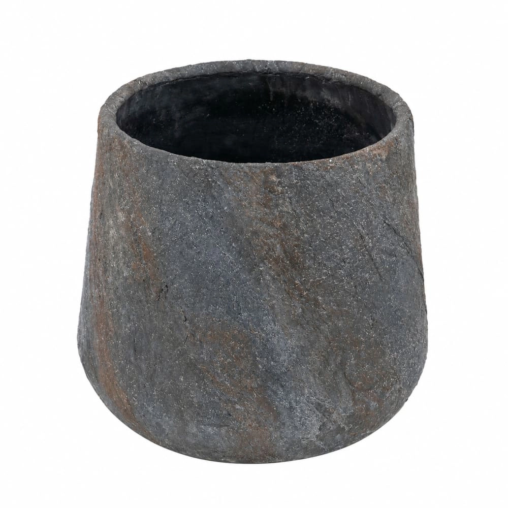 WOW PIONEER Solid Cement Round Garden Planter