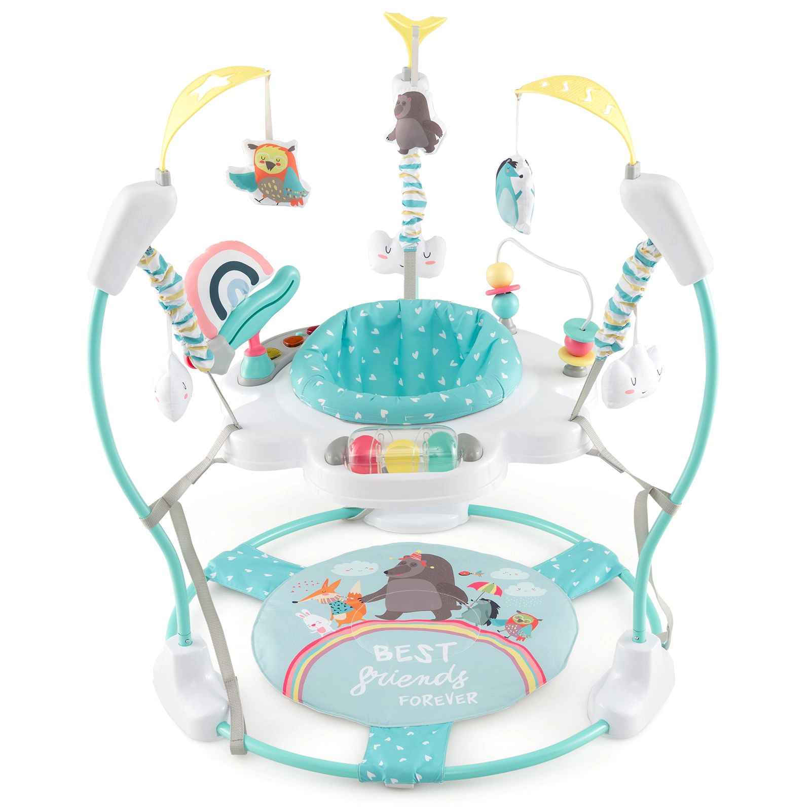 SlickBlue Multi-Height kids Play Center for 6+ Months with Bounce Function