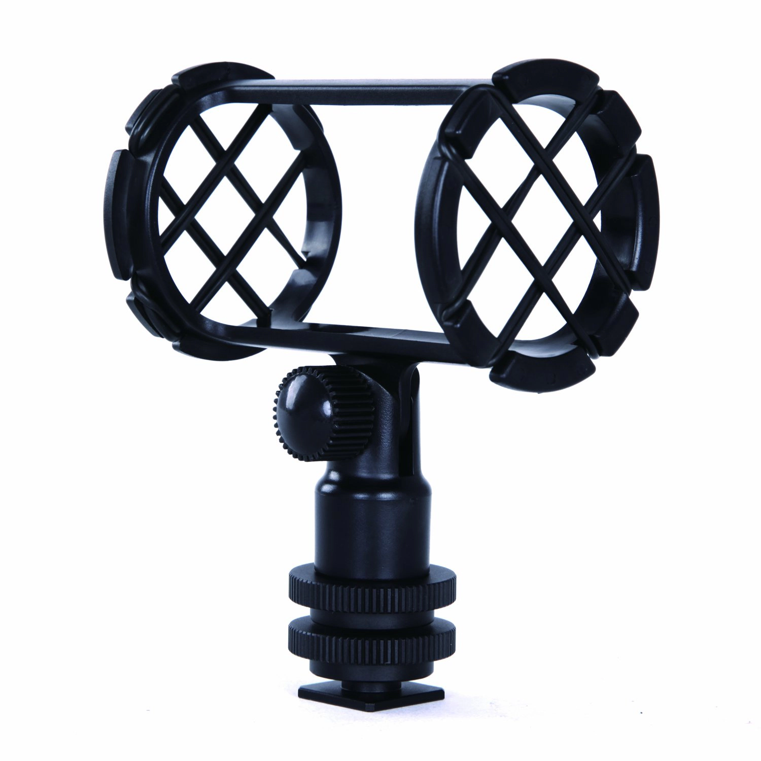 Movo SMM1 Camera Shoe Shockmount for Shotgun Microphones 19-25mm in Diameter