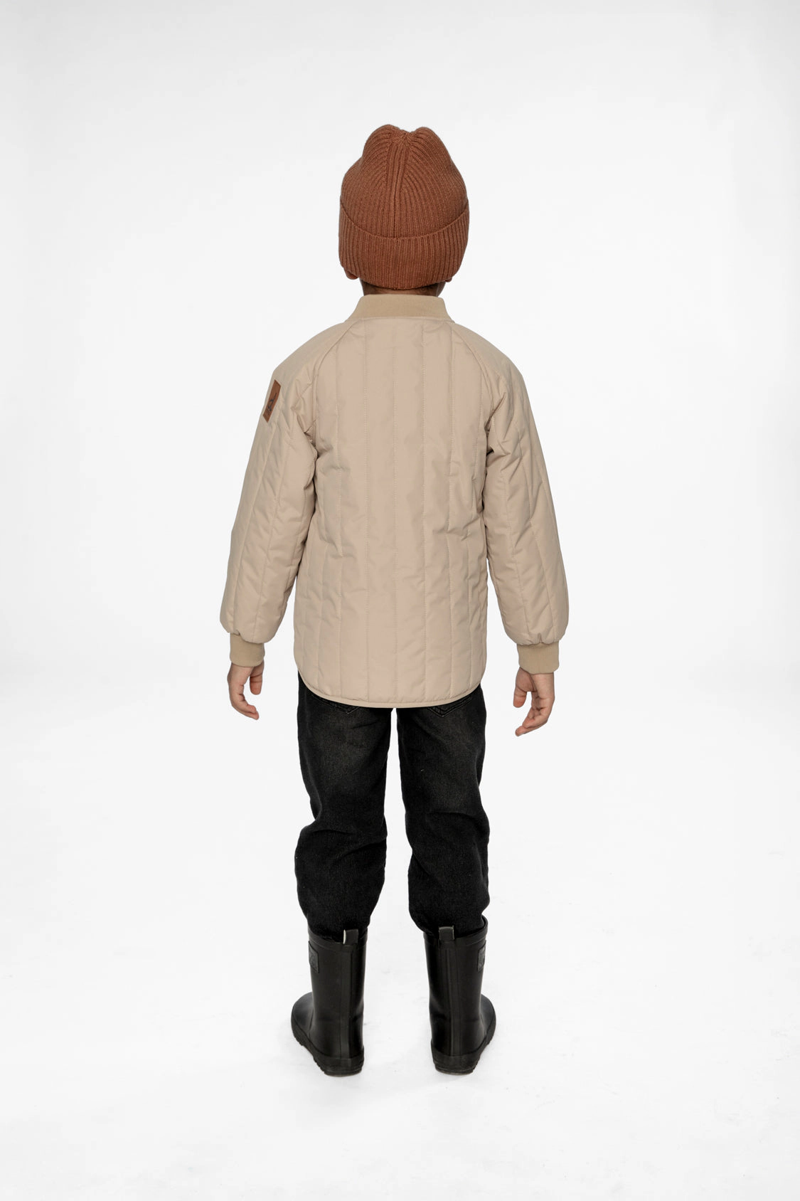 Deux par Unisex Quilted Raglan Sleeve Jacket