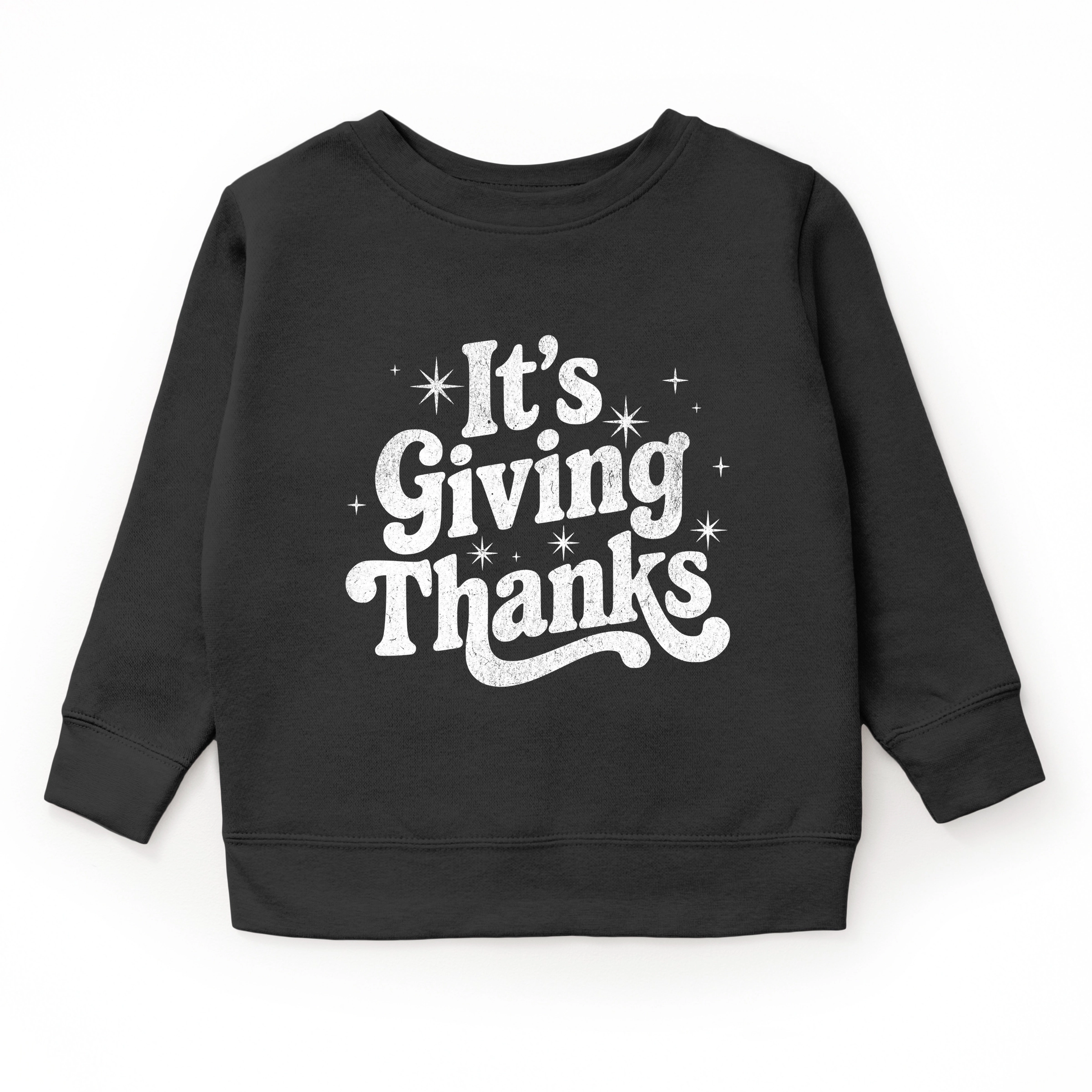 The Juniper Shop - Youth Graphic Sweatshirt Its Giving Thanks