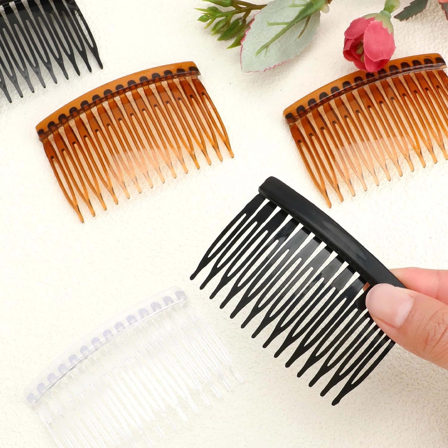Prism Edge Unisex 6 Piece French Side Comb Set