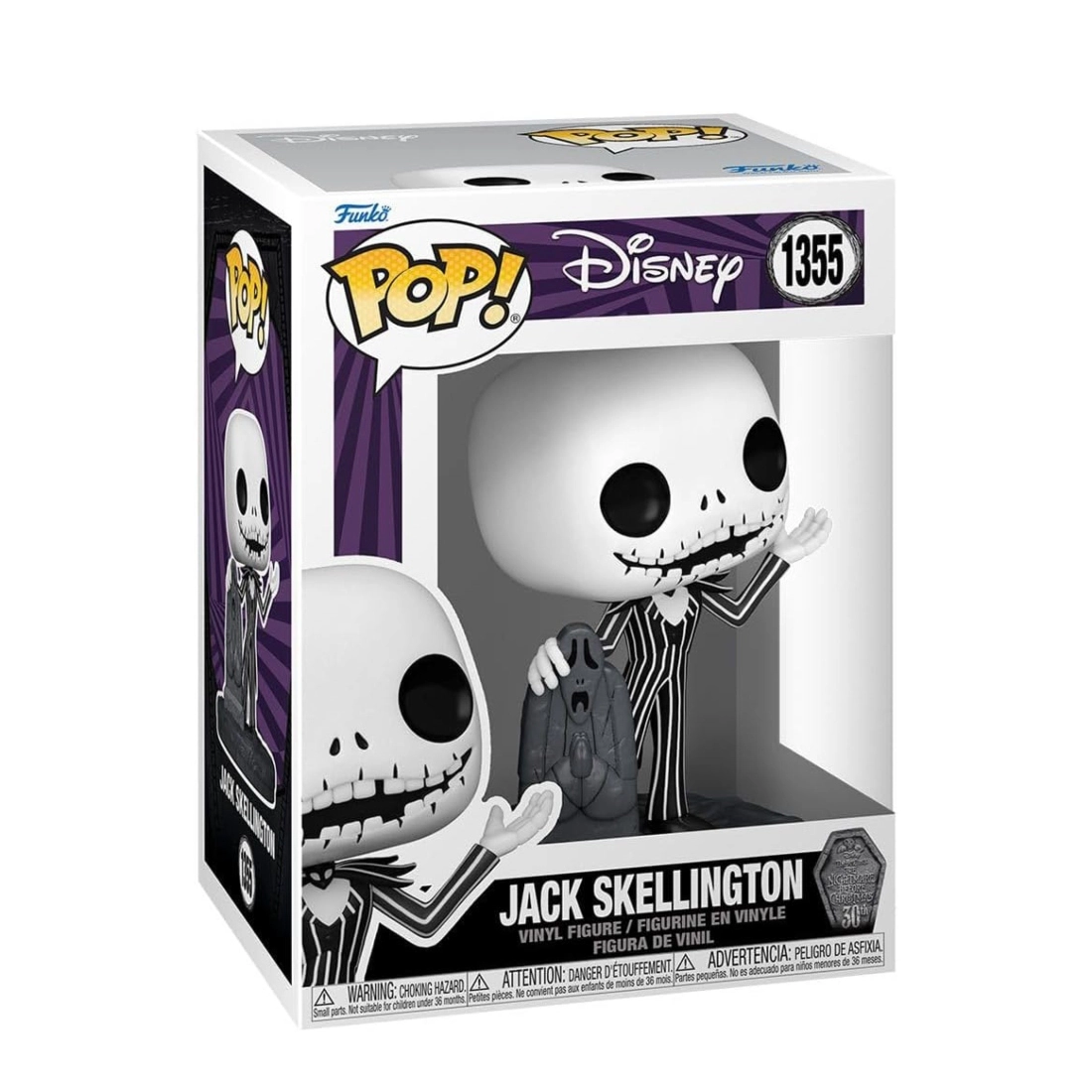 Funko Pop! Nightmare Before Christmas Jack Skellington with Gravestone #1355