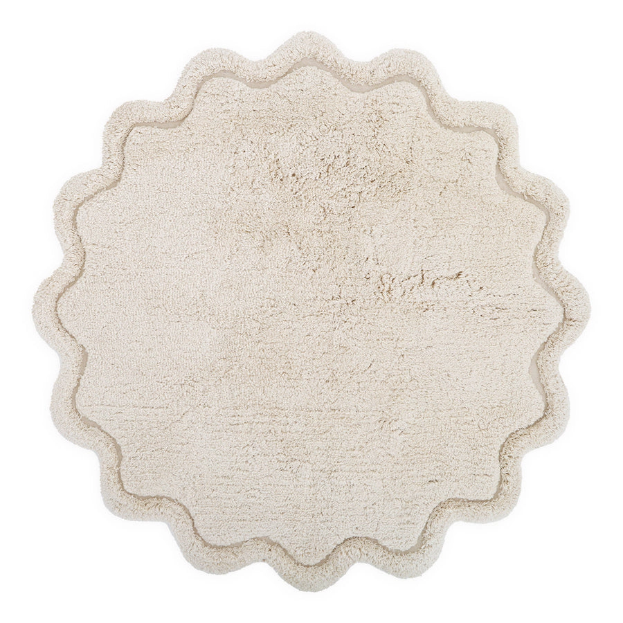 Nattiot Washable Cotton Kid's Rug - Sweet April Nude
