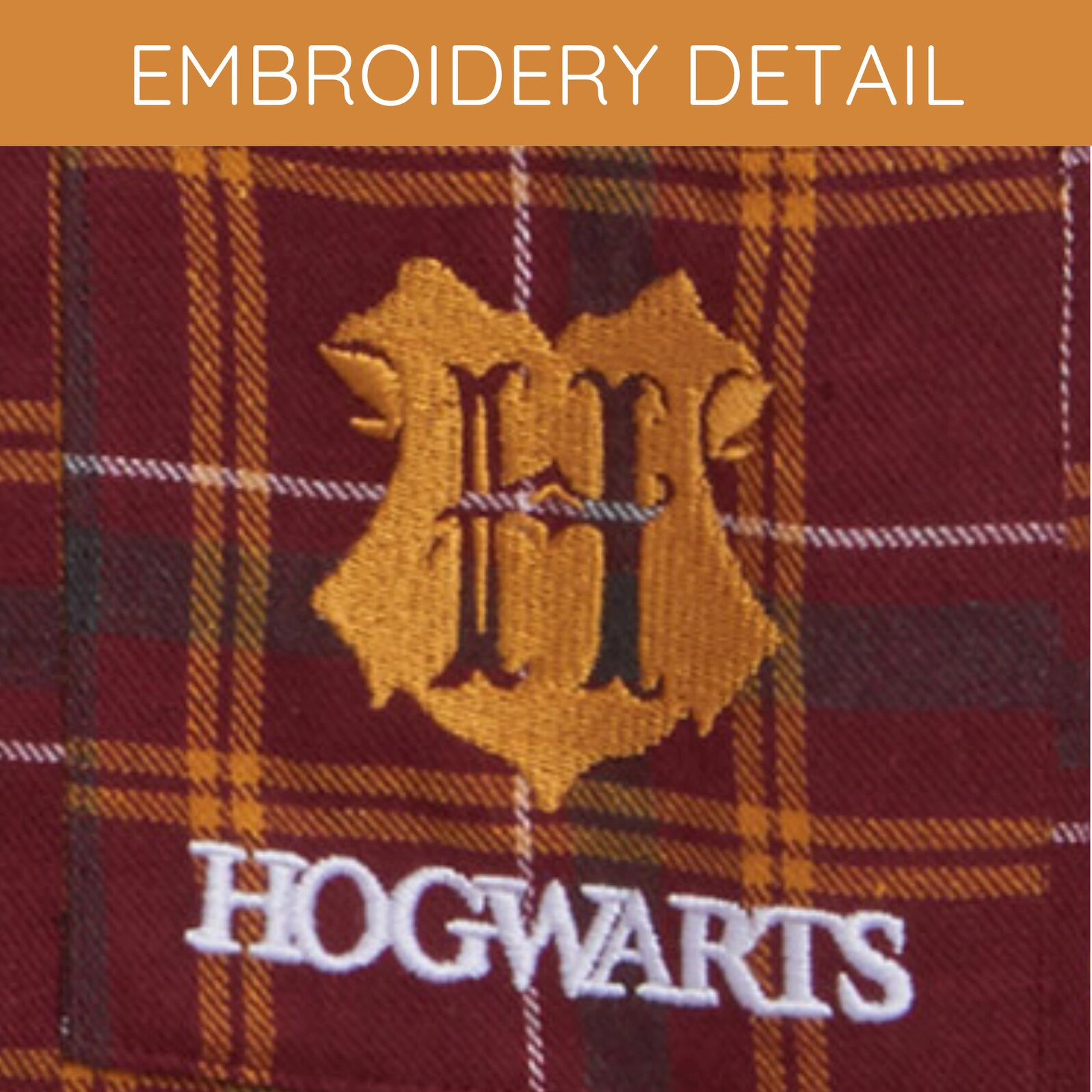 Harry Potter Boys' Flannel Button-Down Shirt