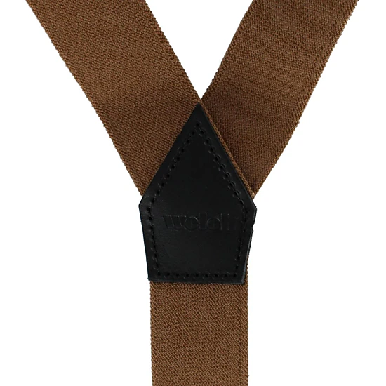 Welch Men's Big & Tall Elastic 1.5 Inch Y-Back Clip End Suspenders