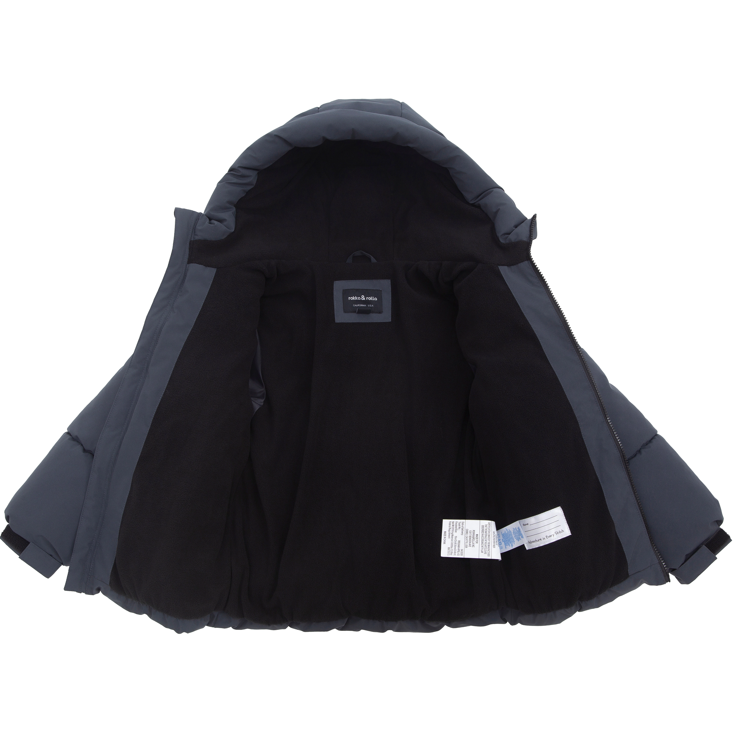 Rokka&Rolla Little & Big Kid Boys Explorer Fleece-Lined Hooded Jacket