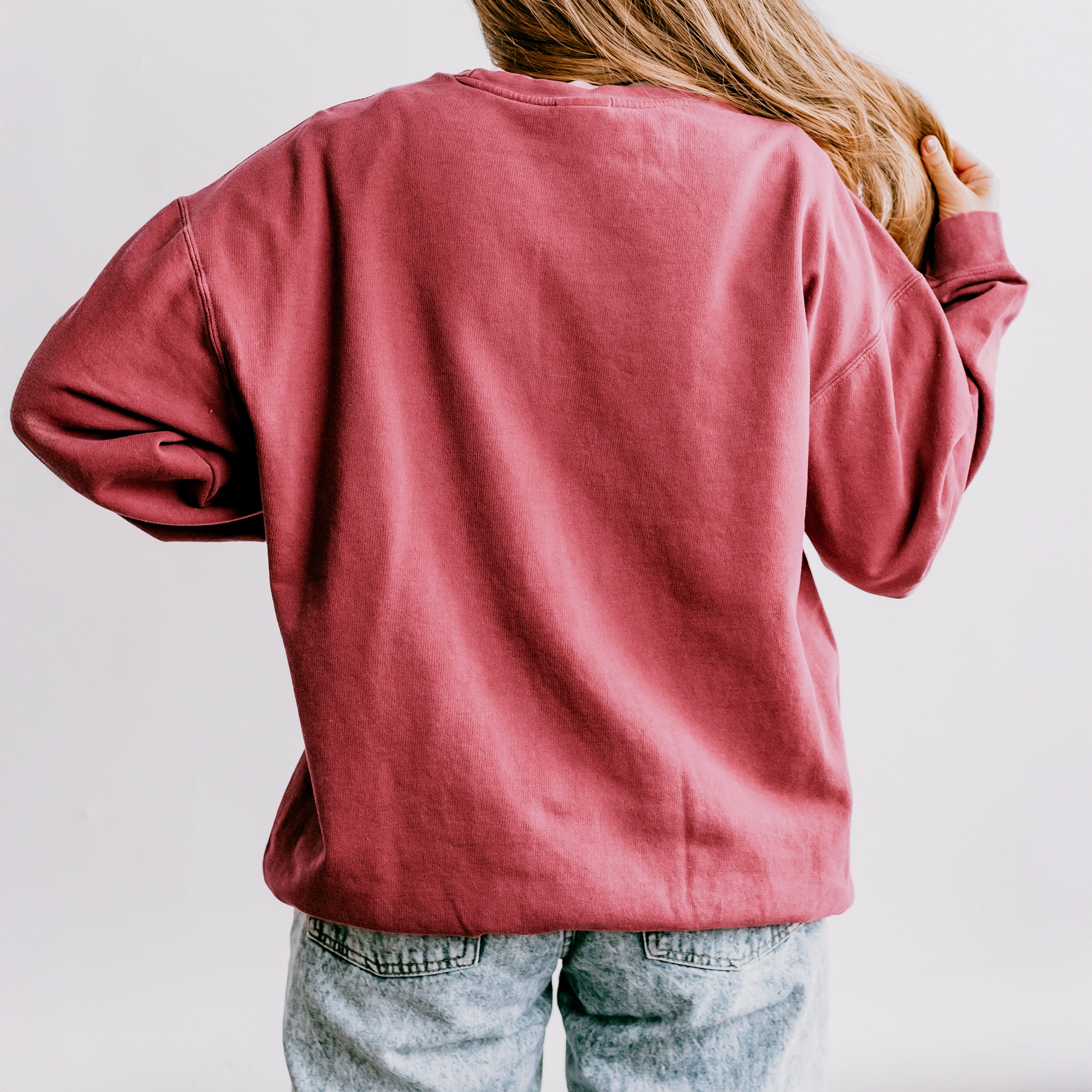 Simply Sage Market - Women's Lightweight Garment Dyed Sweatshirt All The Best Months End Ber