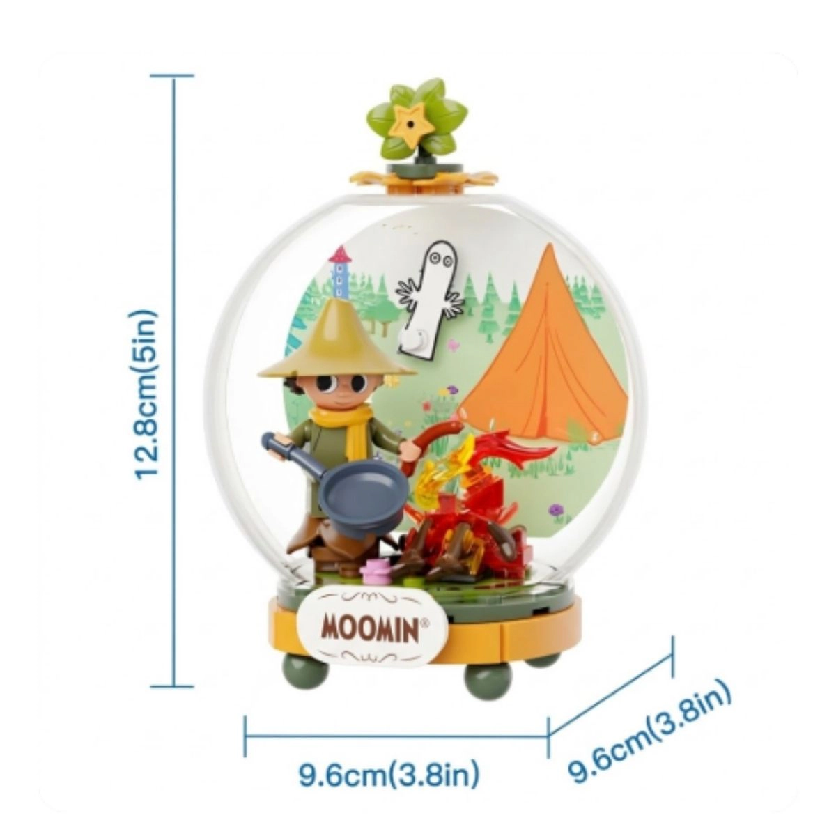 Pantasy Moomin Snufkin's Adventure #87205 Building Block Set – 86-Piece