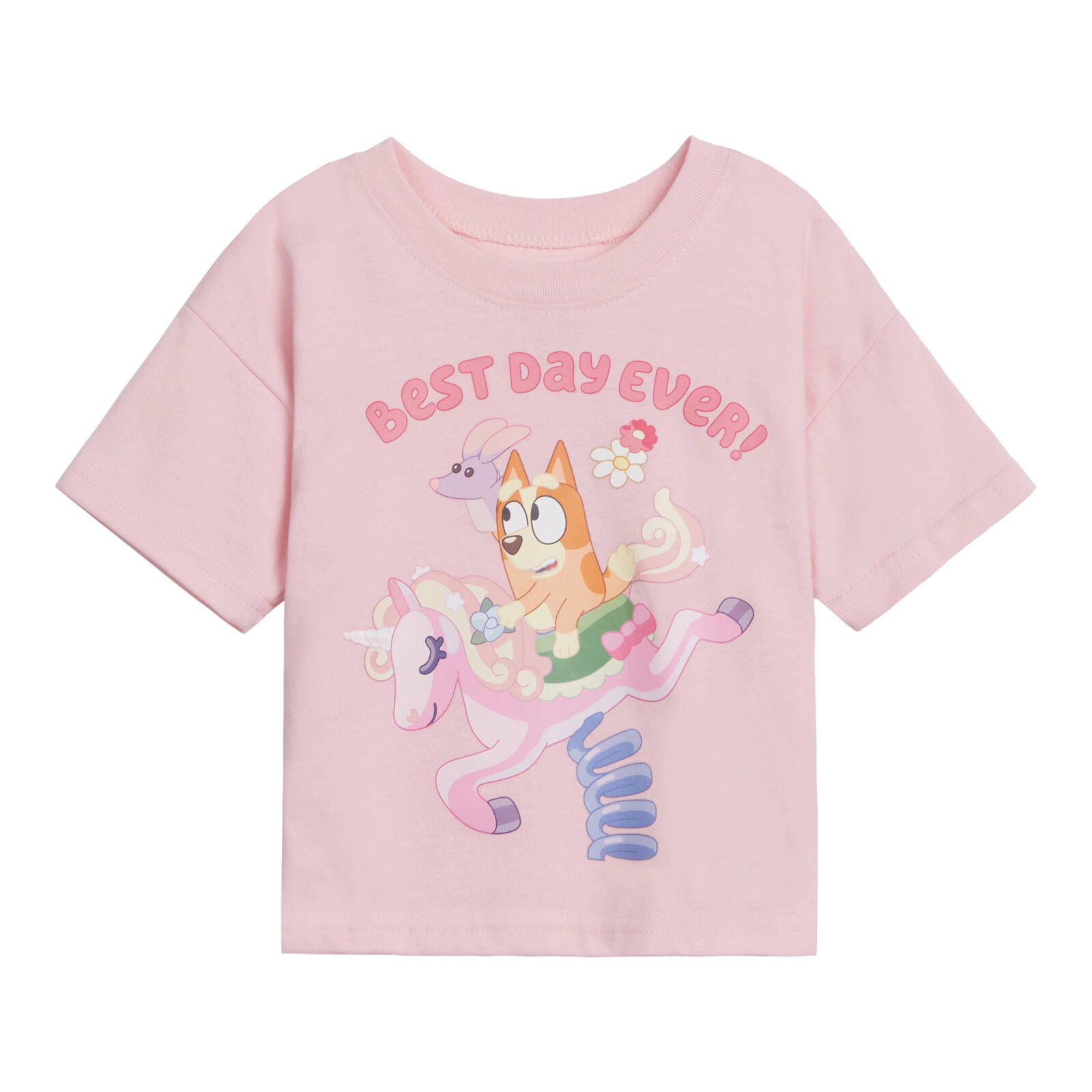 Bluey Girls' 2-Piece T-Shirt and Shorts Set